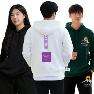 3+1 M~5XL F/W신상 후드티 집업 맨투맨 커플티 기모 빅사이즈 패밀리룩 티셔츠 트레이
