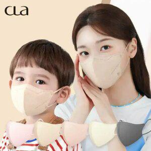 [25매 추가증정] CLA 슬림핏 KF94 새부리형 컬러마스크