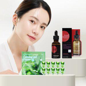 [에코브런치] 즉각쿨링 알로에 카밍 젤 크림 캡슐/이데베논 스킨 부스터 앰플 골라담기