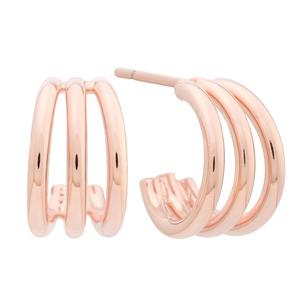 [라울스톤] 14K 골드필드핀 이어링 세이렌 여성 패션 데일리 심플 베이직 원터치 귀걸