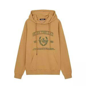 공용)  캠퍼스 아트웍 후드 티셔츠(세미오버핏)_AM3WTS646-MU