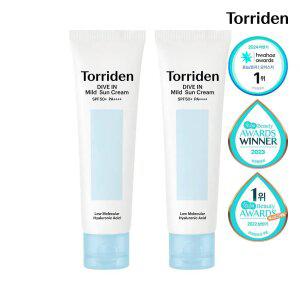 [SET] 토리든 다이브인 무기자차 마일드 선크림 60ml X 2개