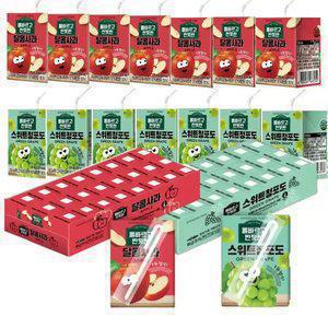 올반 사과,청포도 주스 120ml X 48개입 (25.02.19까지)