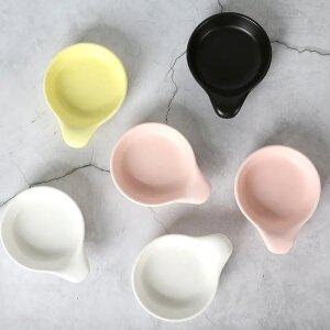 칠린 크리미 미니 핸들 종지 4Pset 찬기 소스볼 선물세트 답례품 홈 카페 캠핑 플레이