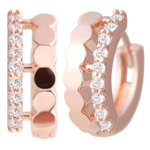 14K 골드필드핀 이어링 마브 여성 패션 데일리 심플 원터치 귀걸이