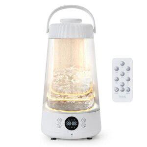이노크아든 유리수조 무소음 가열식가습기 무드등 3.5L 리모컨