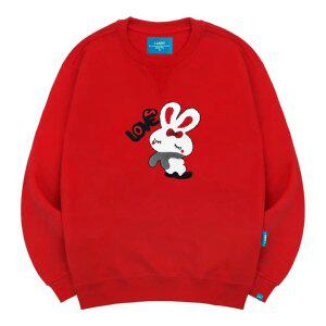 엘라모 기모M 부클래빗 맨투맨 남녀공용 빅사이즈 S~4XL