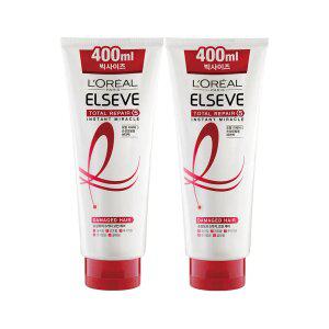 로레알파리 토탈리페어5 헤어팩 빅사이즈 400ml 2개