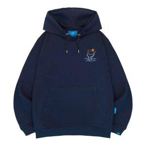 엘라모 기모H 웨일테일 후드티 남녀공용 빅사이즈 M~4XL