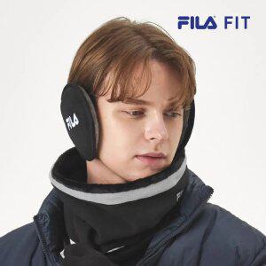 휠라 핏 방한 귀마개 + 플리스 넥워머 세트