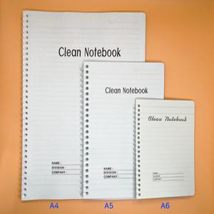 niin 국산정품 75g 크린 노트 50매 A4/A5/A6 무진/정전기/크린룸수첩