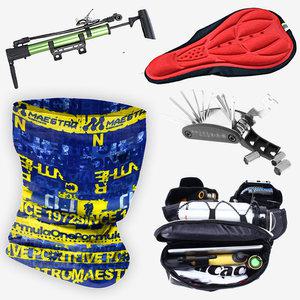 자전거용품 다모였다! 가방/안장/펌프/멀티툴/야광스티커/마스크/스카프/슬링백