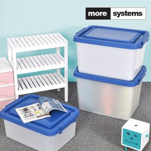 해피 리빙박스 65L 3개 세트/공간박스 정리함 수납함