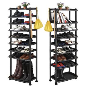 신발장 이동식 대형 9단 신발 정리대 좁은 현관 아파트