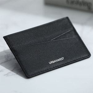 어반웨스트 천연가죽 카드지갑 이니셜각인