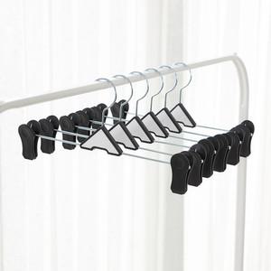 [올맘] 바지걸이 블랙 10p / 20p 집게형 옷걸이
