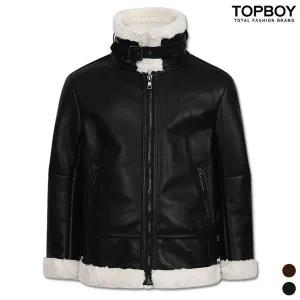 [탑보이]하이퀄리티 보아털 라이더 무스탕  SUH036 _P067910671