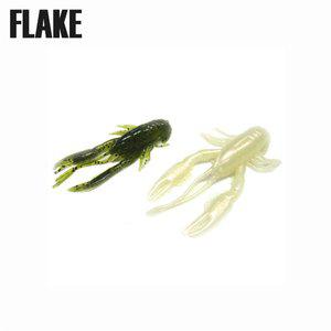 [에프원낚시]플레이크 CRAW 3인치 크로우 호그웜 배스루어 텍사스러버지그