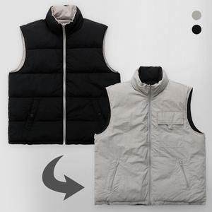 [엠엔씨][MNC] 투웨이양면 오버핏 패딩조끼 (MDPD017RR)