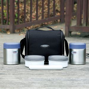 코스모스 보온도시락 알찬 만능 두개도시락 WJ-825