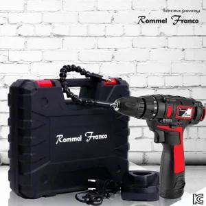 롬멜프랑코 Active Plus 리튬이온 충전식 무선 해머 전동드릴 & 드라이버 공구세트 19+9