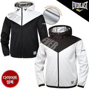 [에버라스트] 다이어트땀복 후드집업자켓 바람막이자켓 E-530U 헬스복 운동복 홈트레이닝 2종 택1