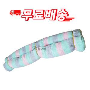 국산 칼라 부직포 화이바 컬러부직포 보온덮개 보호덮개 안전 양생포 공사용 토목용 건설현장