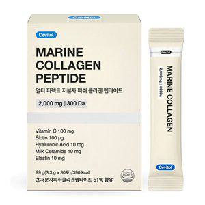 [세비톨]멀티 퍼펙트 저분자 피쉬 콜라겐 펩타이드 30포 1세트