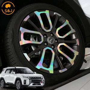 쌍용 토레스 휠스티커 20인치 튜닝 휠마스크