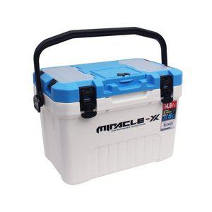 [기타]싸파 미라클X 기포기 내장형 아이스박스 14.8L SIC-B015HE 쭈꾸미 생미끼 캠핑 낚시