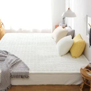 도르미베네 5mm밍크 극세사 고정밴딩 침대패드 킹(K)