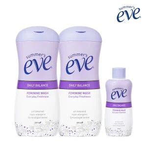 썸머스이브 데일리 밸런스 페미닌 워시 237ml 2개 + 59ml 1개