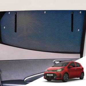 모닝 어반 운전석+조수석 본투로드 차량 햇빛가리개 윈도우 썬블럭