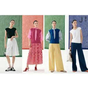 [런칭가69900원] Jby SS 슬리브리스 니트탑 4종세트