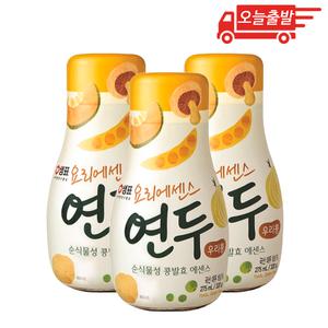 오늘출발 샘표 요리에센스 연두 우리콩 275ml 3개