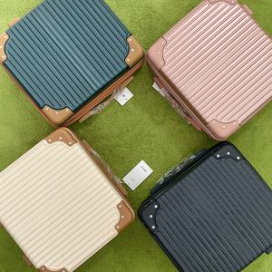 늘바론 16인치 미니 락 캐리어 다이얼 잠금 여행용 휴대용 기내용