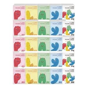 한예지 플레이 휴대용 포켓 티슈 3겹 10매 10입 20팩