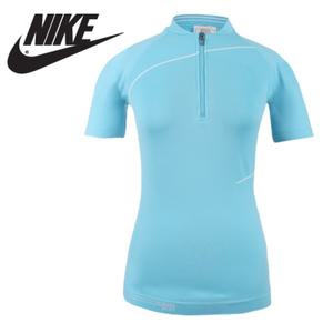 나이키 여성 드라이핏 기능성 심리스 반팔 티셔츠 250900-460