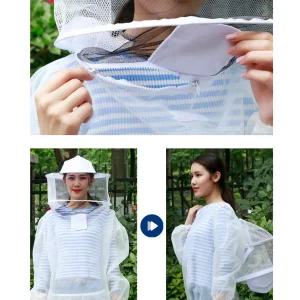 안티 버그 방충복 얼굴 상체 보호 방충망옷 밭일 양봉 벌초 낚시 캠핑 작업복