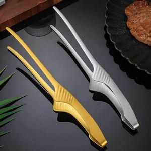 스텐 요리 핀셋 캠핑 음식 주방 고기 집게 샐러드 파스타