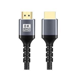 프리미엄 HDMI V2.1 패브릭 케이블 8K 60Hz 4K 120Hz 1M 2M 5M 케이블