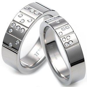 [타티아스]T-962 CO 티타늄 커플링 반지, 이니셜 무료, 맞춤제작, 무료배송, 평생 A/S