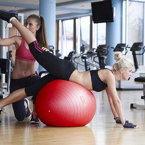 [바디아트] 안티버스트 짐볼 55cm/65cm/75cm 3종 요가 임산부 스트레칭 다이어트 헬스용 짐볼