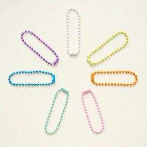 [도토리클래스]컬러 볼체인 7종_5p