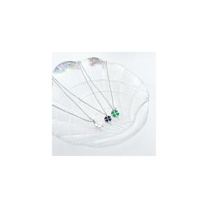 써지컬 스틸 네잎 클로버 크로바 크로버 행운 목걸이 우정 커플 학생 템 데일리 레이어드