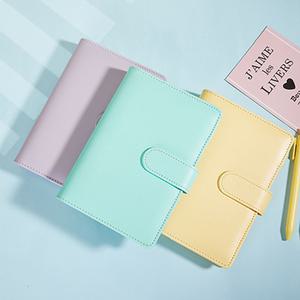 다이어리 꾸미기 6공 마카롱 커버 A5 A6 바인더