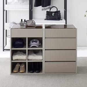 애니 시스템 4단 드레스룸 아일랜드 서랍장 옷방 디바이더 악세사리 수납장 600 800 1200