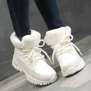 보니테 여성 4cm 퍼안감 패딩부츠 방한화 겨울 신발