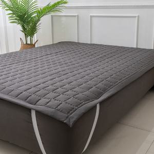 국산 사계절 침대 매트리스 패드 바이오워싱 고정밴드 침대패드 침구 커버 시트 깔개