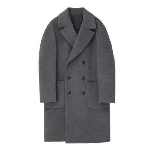 [애드호크] 남성 포켓 더블코트(HWBHC32)